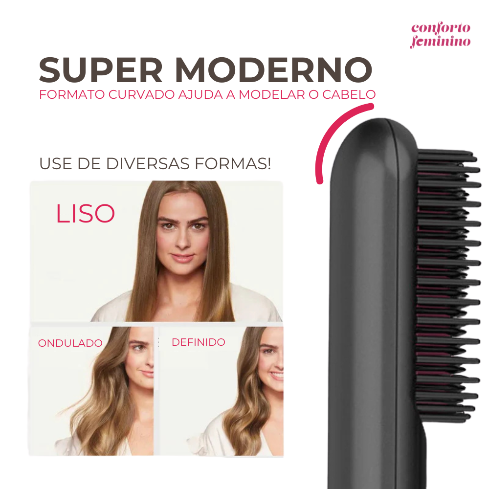 Escova Elétrica Wireless Flow Confort™ 2025 - Original®